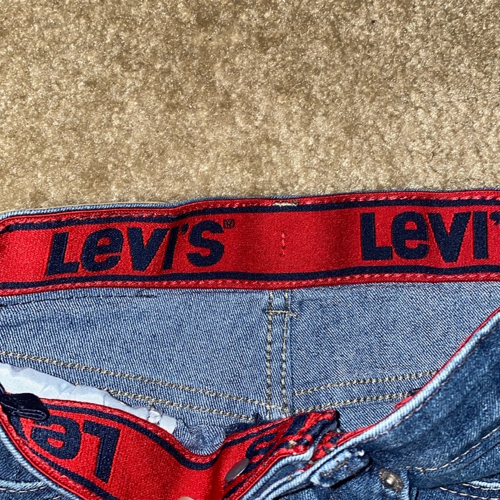 Two pairs of little boys size 7 jeans with adjustable waists. - Picture 3 of 11
